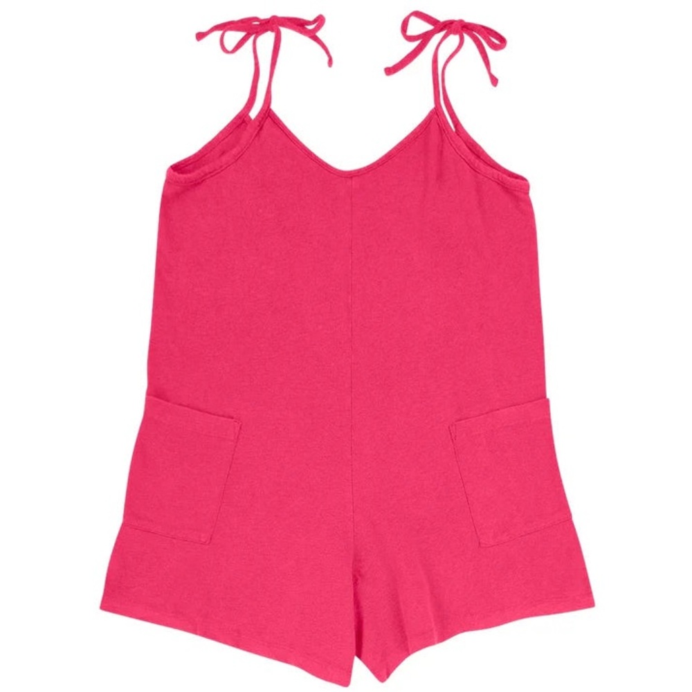 BNWT Jungmaven Sespe Romper SUNSET CORAL tag size M/L